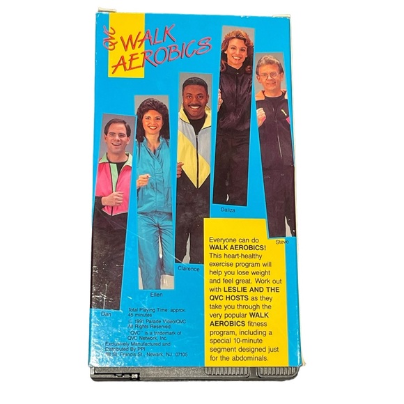 QVC WALK AEROBICS wLeslie Sansone VHS RARE HARD TO FIND VINTAGE COLLECTIBLE EUC - Picture 4 of 5